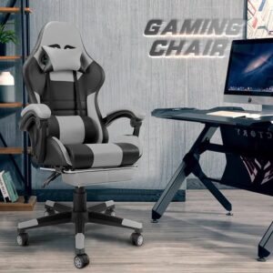 Black And Grey Gaming Chair