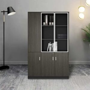 Premium 3-Door Wooden Storage Cabinet – Elegant & Durable Organizer for Living Room, Office, or Dining Area