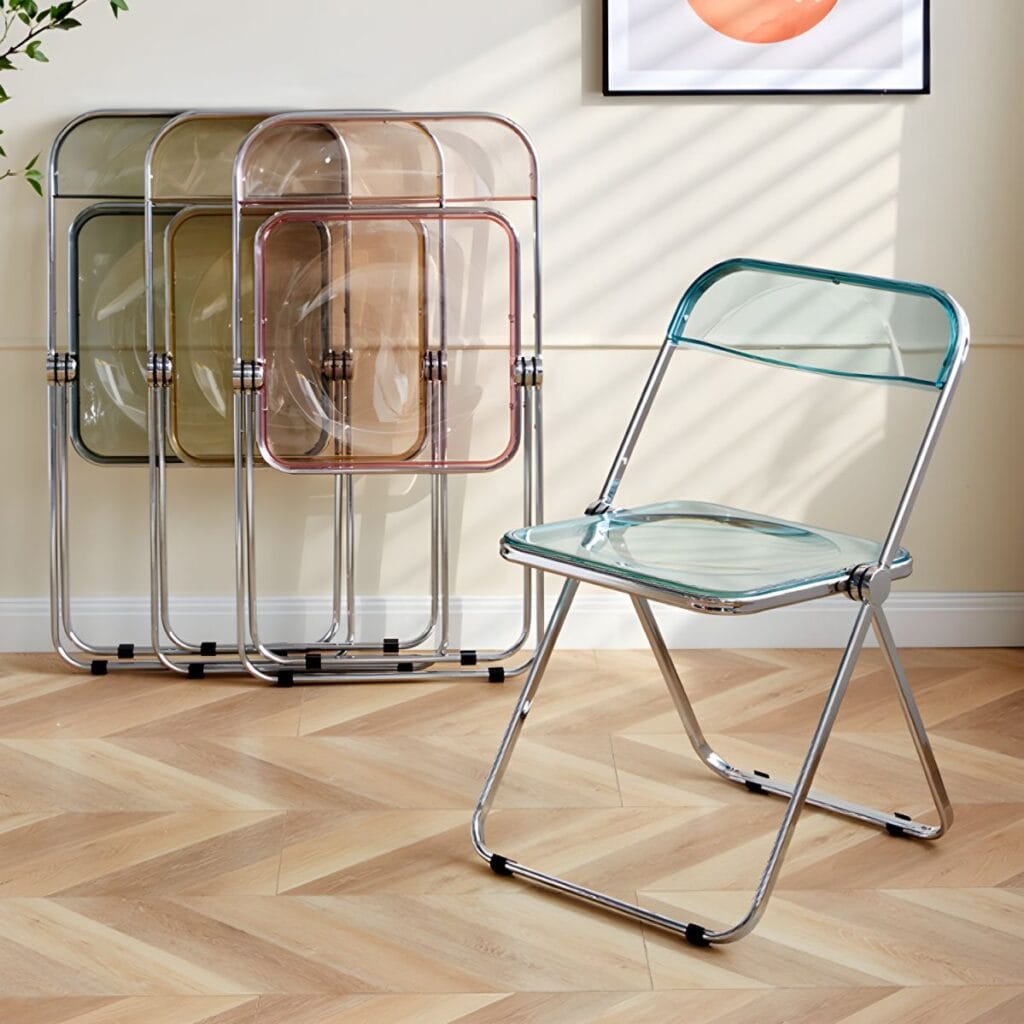 Modern Armless Foldable Chair