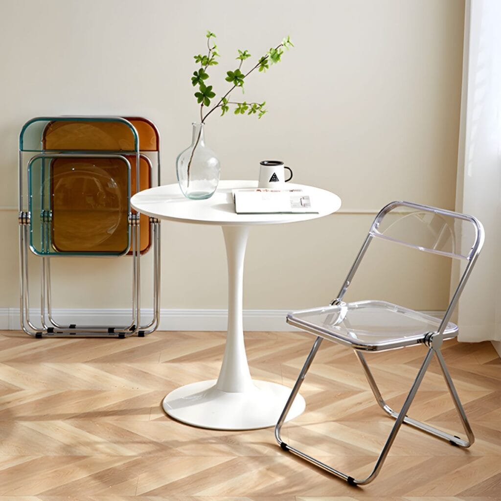 Modern Armless Foldable Chair