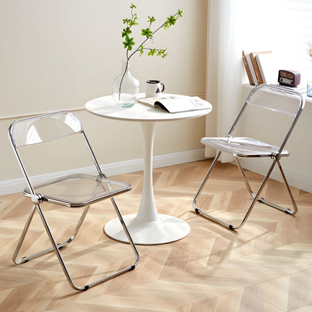 Modern Armless Foldable Chair