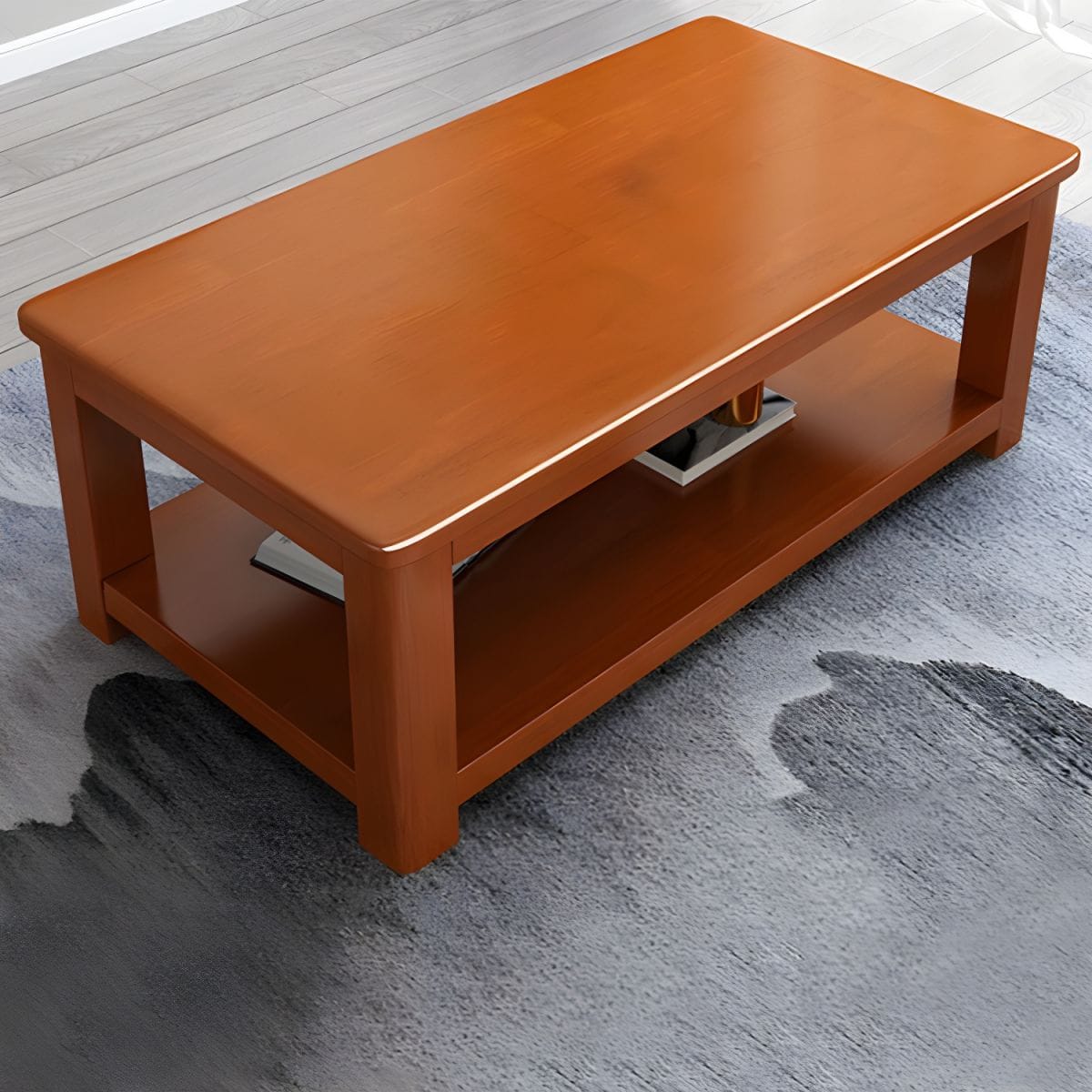 1200mm Mahogany Office Coffee Table