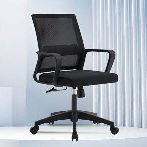 Midback Black Mesh Desk Chair