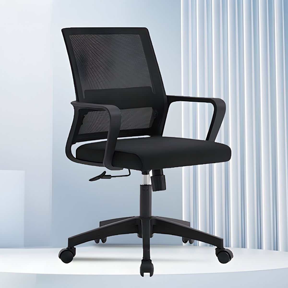 Midback Black Mesh Desk Chair