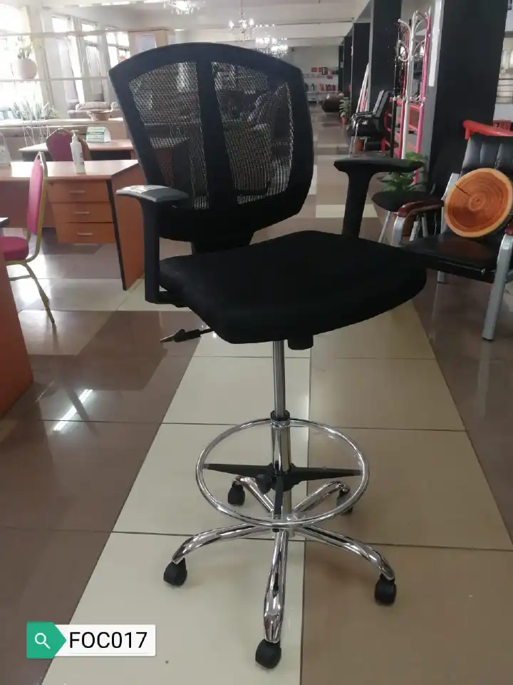Ergonomic Drafting Mesh Chair