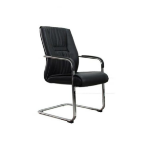 Comfortable Executive Guest Chair with Durable Leather Upholstery