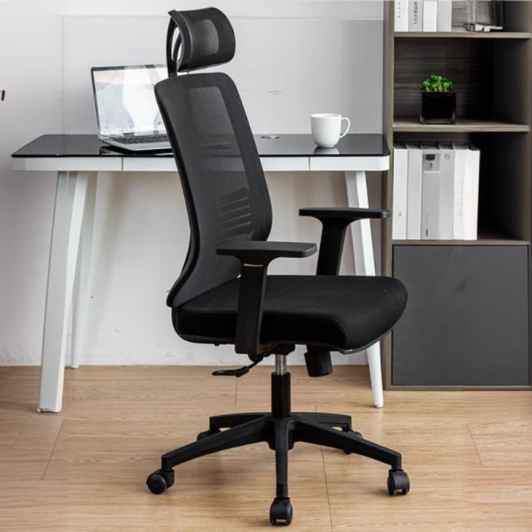 Ergonomic Mesh High Back Office Chair – Adjustable Executive Chair – Comfortable Work Seat
