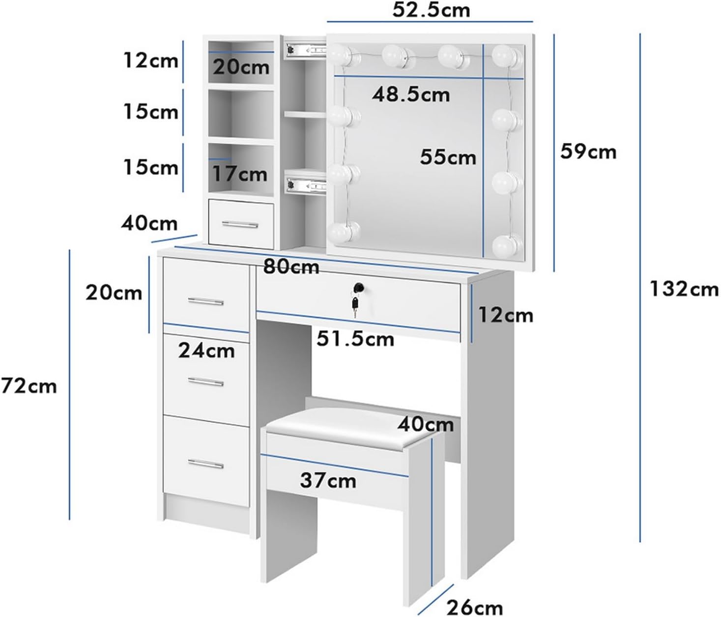 Modern Dressing Mirror