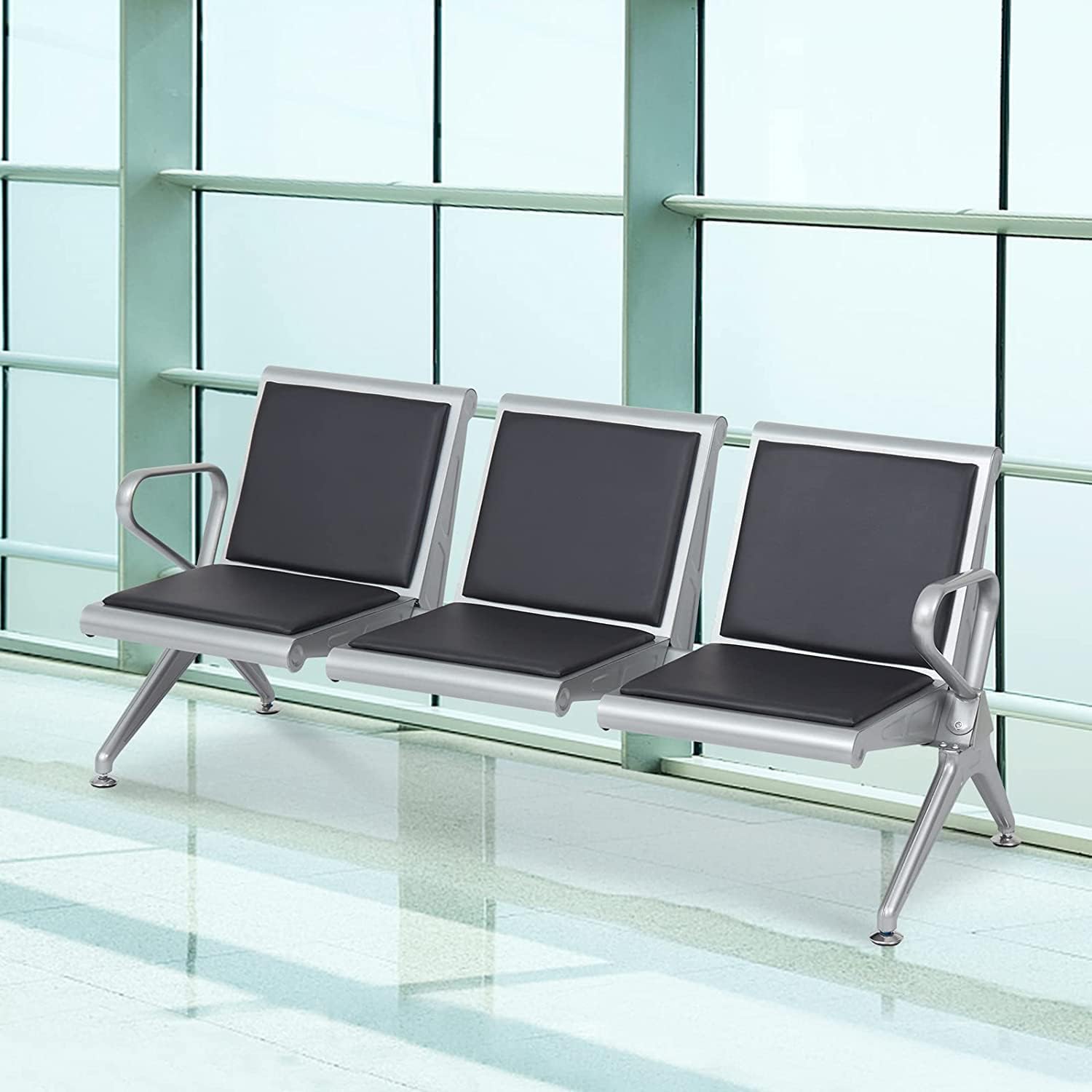 3-Seater Reception Office Bench