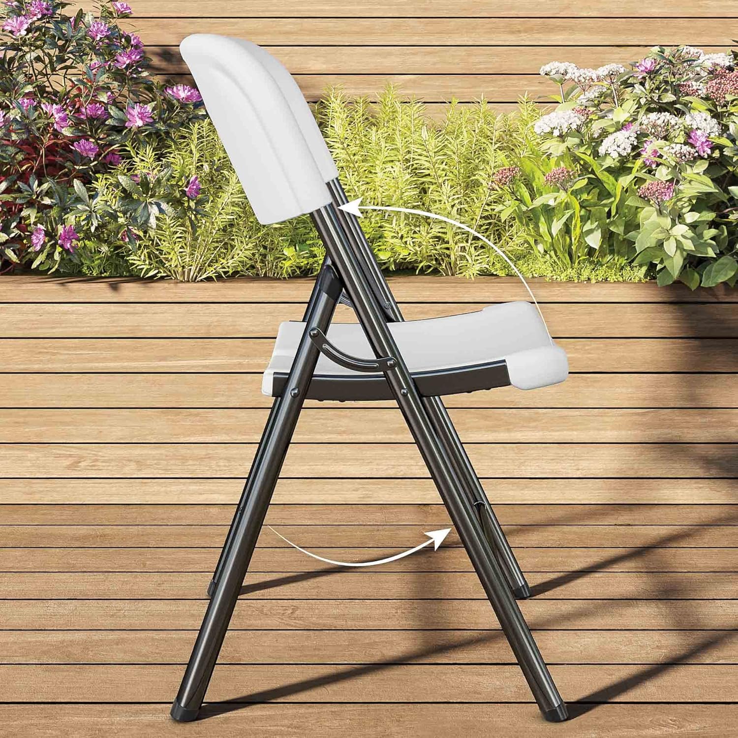 Patio Foldable Plastic Chair