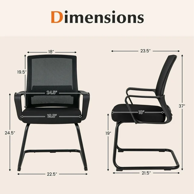 Office Mesh Guest Chair