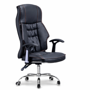 High Back Executive Leather Office Chair – Ergonomic, Adjustable & Comfortable