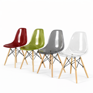 Modern Eames-Inspired Dining Chairs