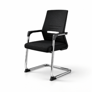 Black Mesh Conference Chair – Guest Seating