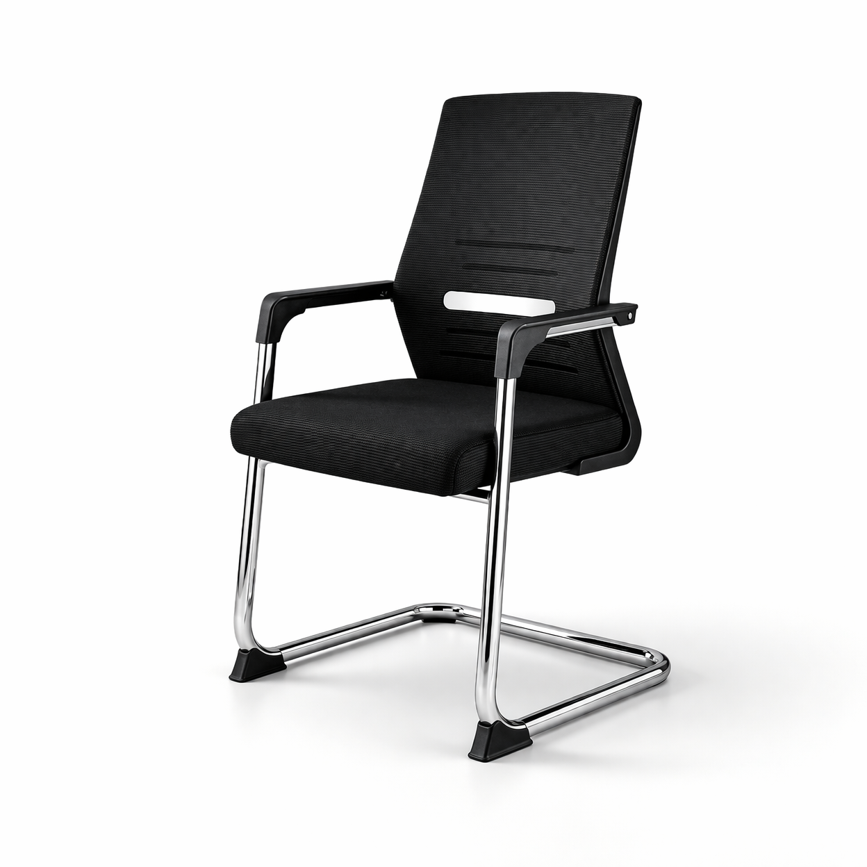 Black Mesh Conference Chair – Guest Seating