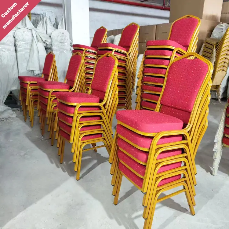 Red Stackable Banquet Chair