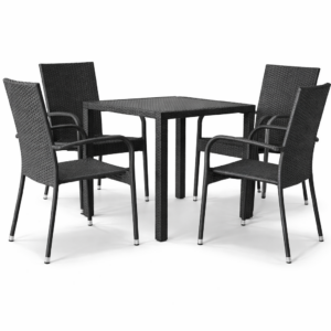 Outdoor Wicker Dining Set