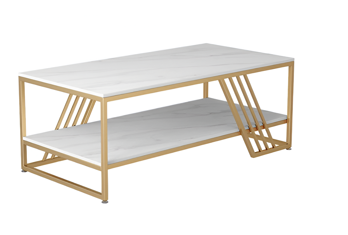 Modern White Wooden Coffee Table