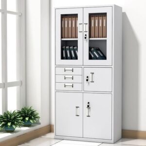 2-Door Metallic Cabinet With Safe