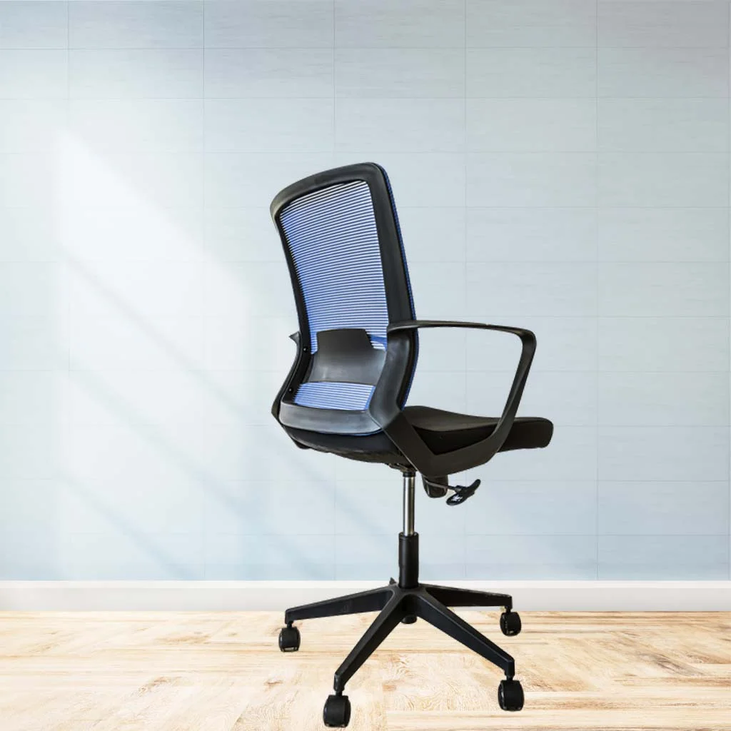 Ergonomic Swivel Office Chair with 360-Degree Rotation – Adjustable Height and Lumbar Support – Modern Desk Chair for Home and Office