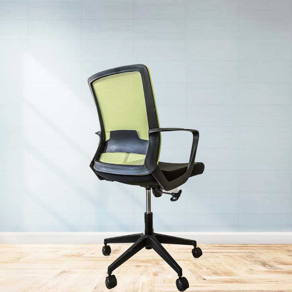 Ergonomic Swivel Office Chair with 360-Degree Rotation – Adjustable Height and Lumbar Support – Modern Desk Chair for Home and Office