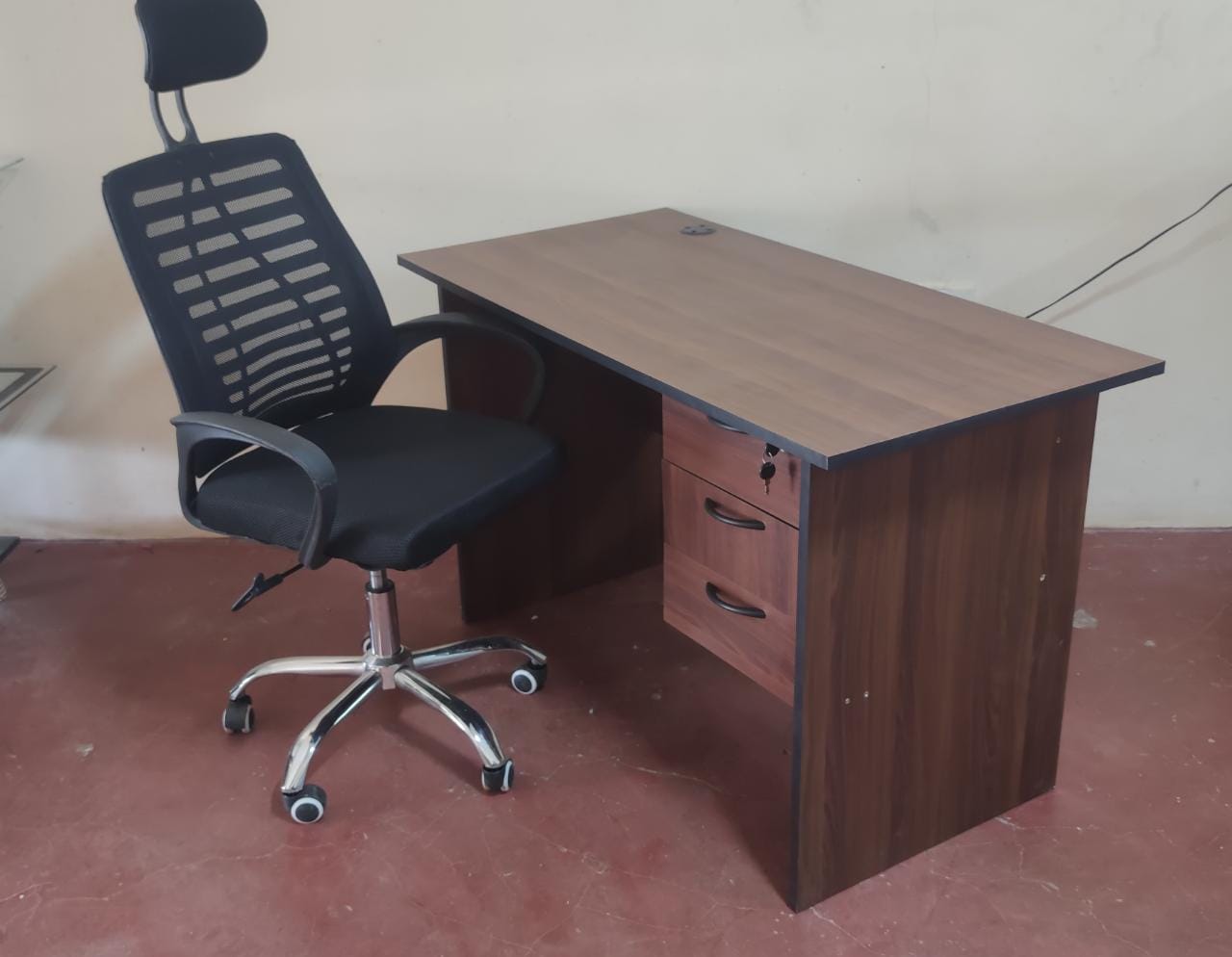 1.2M Office Desk And Chair Combo Set