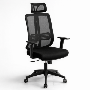 Ergonomic Mesh High Back Office Chair – Adjustable Executive Chair – Comfortable Work Seat