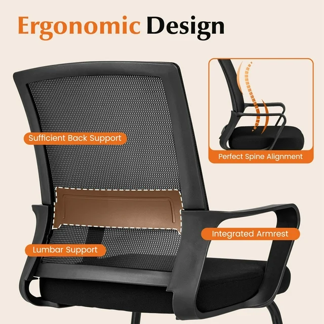 Office Mesh Guest Chair